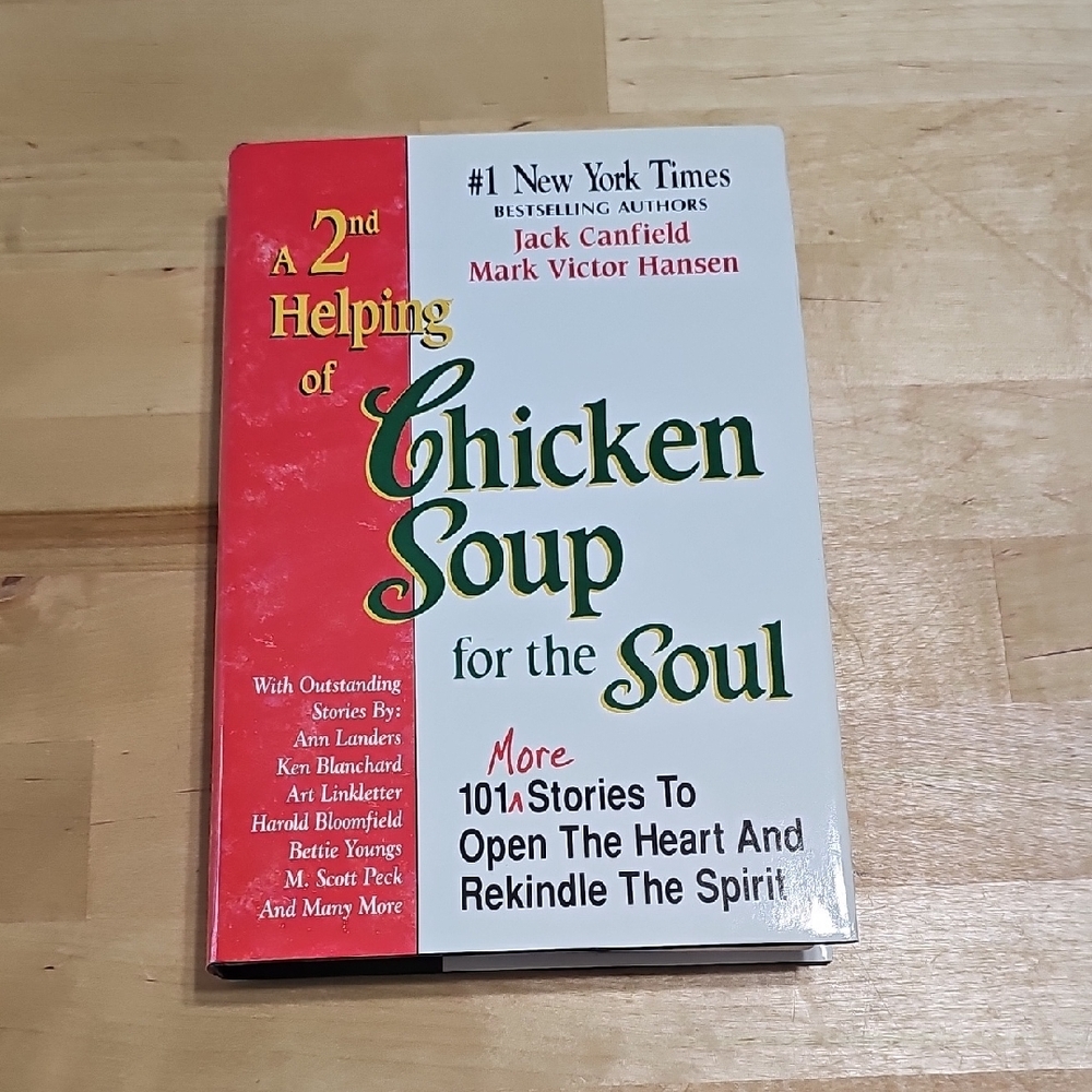 3 for $10 📖 A 2nd Helping of Chicken Soup for the Soul Hardcover